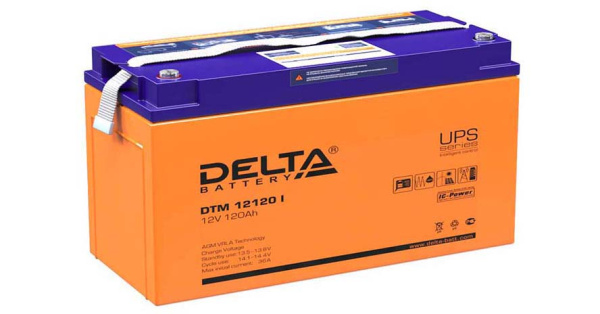 Аккумуляторная батарея DTM 12120 I Delta Аккумуляторная батарея DTM 12120 I Delta